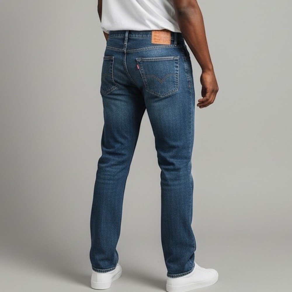 Levi's 508 Regular Tapered Jeans Mens 40x32 Blue Medium Wash Denim Cotton